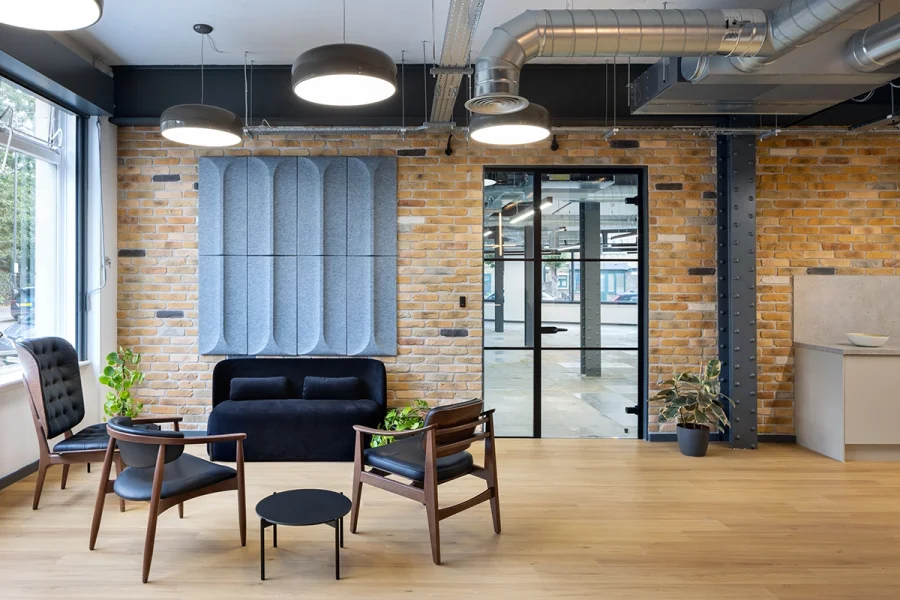 Office Principles North rejuvenates historic Curtis Building in West London