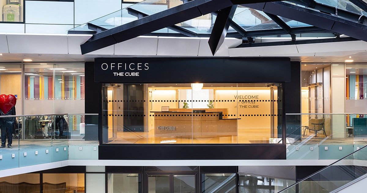 The Cube's allnew 23,000 sq ft CAT A space Birmingham OP Group