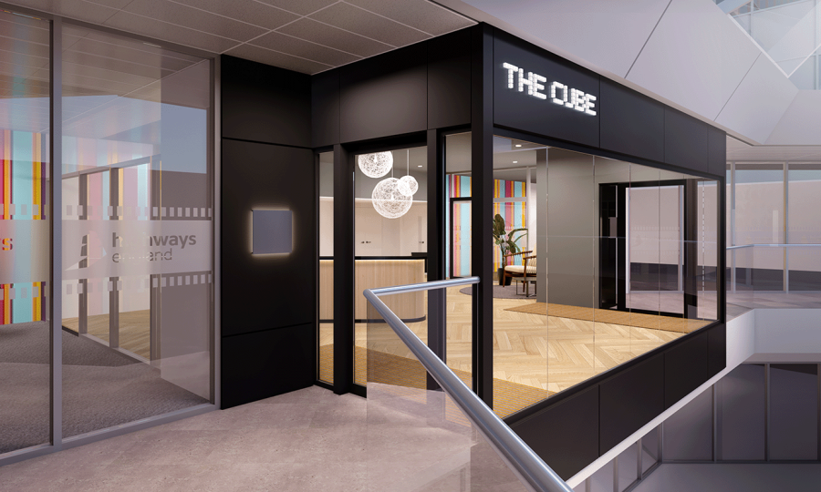 Interior design consultancy is perfect fit for The Cube’s office upgrade